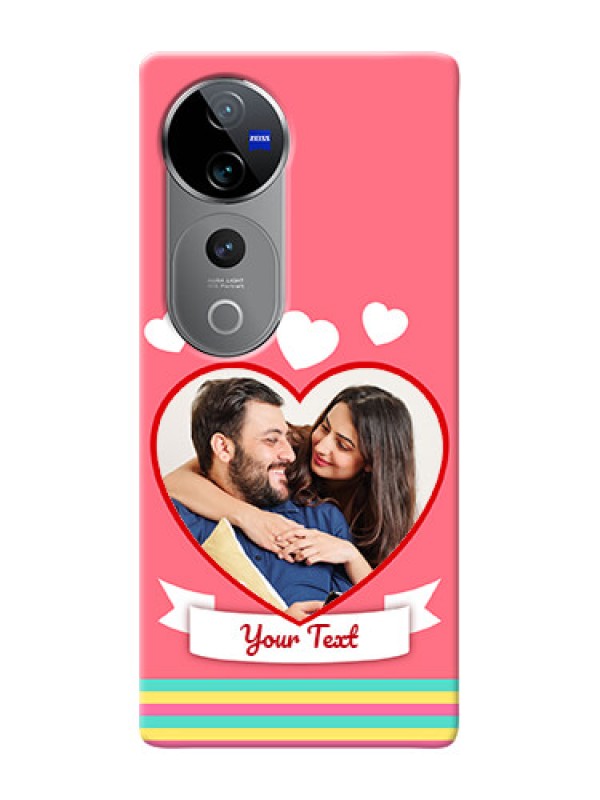 Custom Vivo T3 Ultra Personalised mobile covers: Love Doodle Design