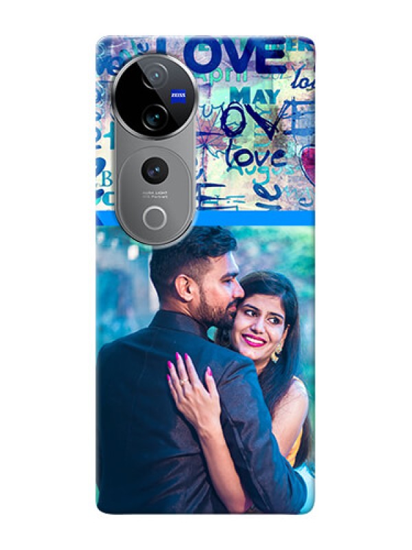 Custom Vivo T3 Ultra Mobile Covers Online: Colorful Love Design