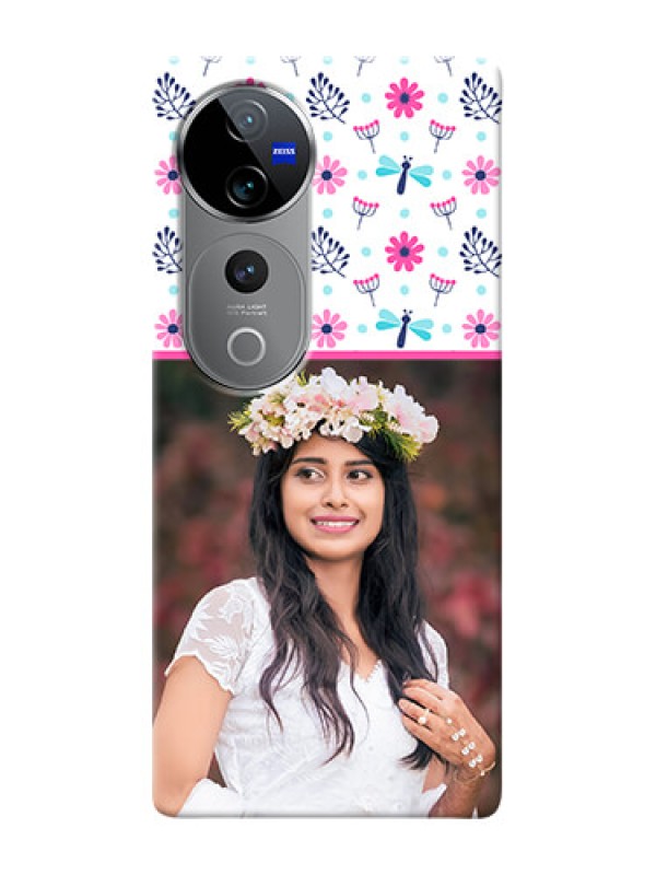 Custom Vivo T3 Ultra Mobile Covers: Colorful Flower Design