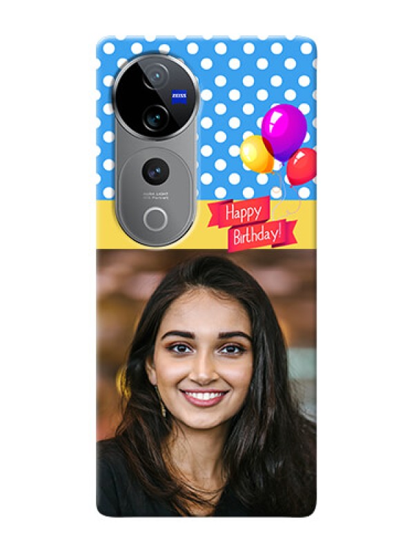 Custom Vivo T3 Ultra custom mobile back covers: Happy Birthday Design