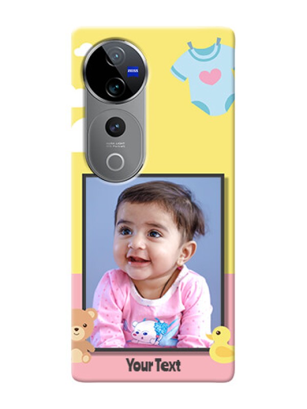 Custom Vivo T3 Ultra Back Covers: Kids 2 Color Design