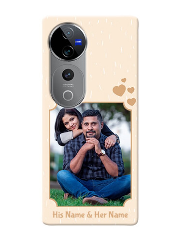 Custom Vivo T3 Ultra mobile phone cases with confetti love design