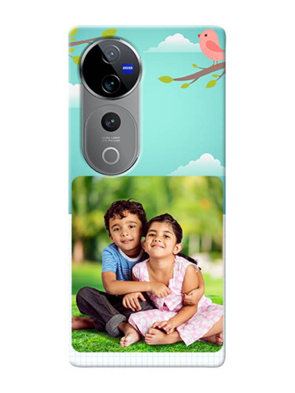 Custom Vivo T3 Ultra phone cases online: Doodle love Design