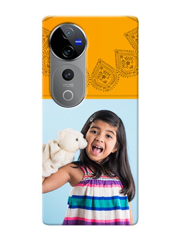 Custom Vivo T3 Ultra custom mobile back covers: Photo Wedding Design