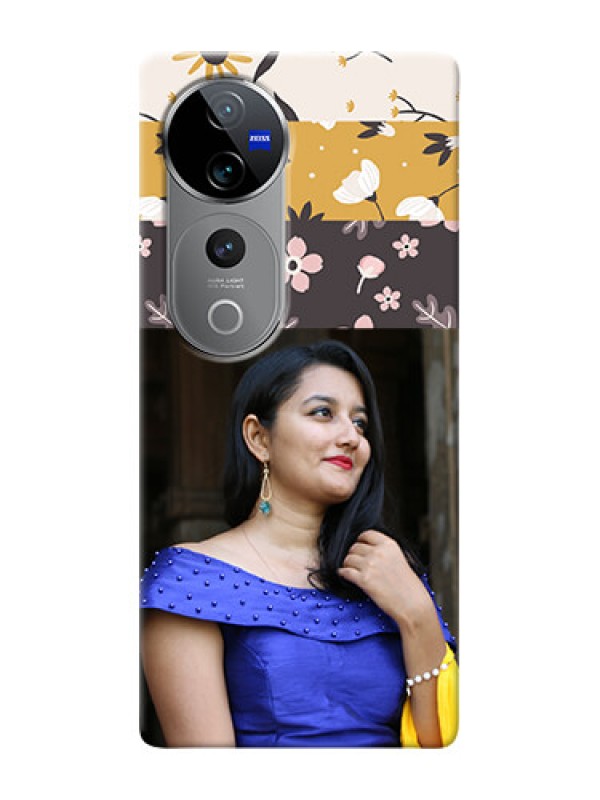 Custom Vivo T3 Ultra mobile cases online: Stylish Floral Design