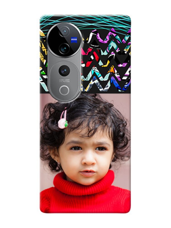 Custom Vivo T3 Ultra personalized phone covers: Neon Abstract Design