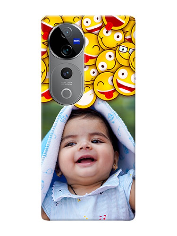 Custom Vivo T3 Ultra Custom Phone Cases with Smiley Emoji Design