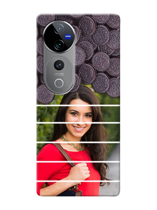 Custom Vivo T3 Ultra Custom Mobile Covers with Oreo Biscuit Design