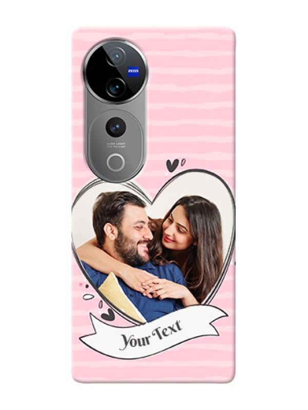 Custom Vivo T3 Ultra custom mobile phone covers: Vintage Heart Design