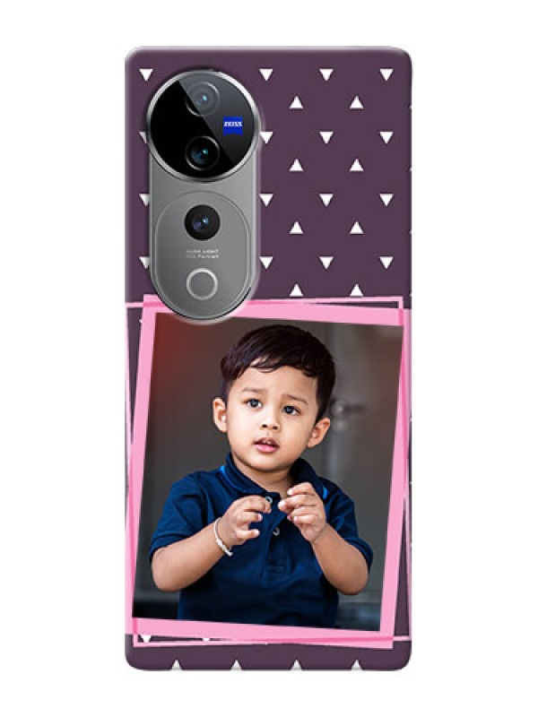 Custom Vivo T3 Ultra Phone Cases: Triangle Pattern Dotted Design