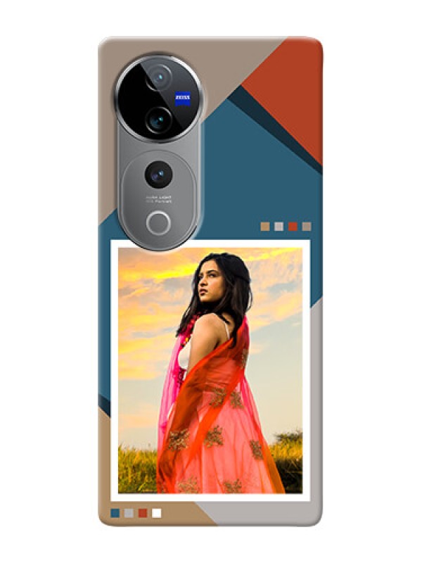 Custom Vivo T3 Ultra Personalized Phone Case with Retro color pallet Design