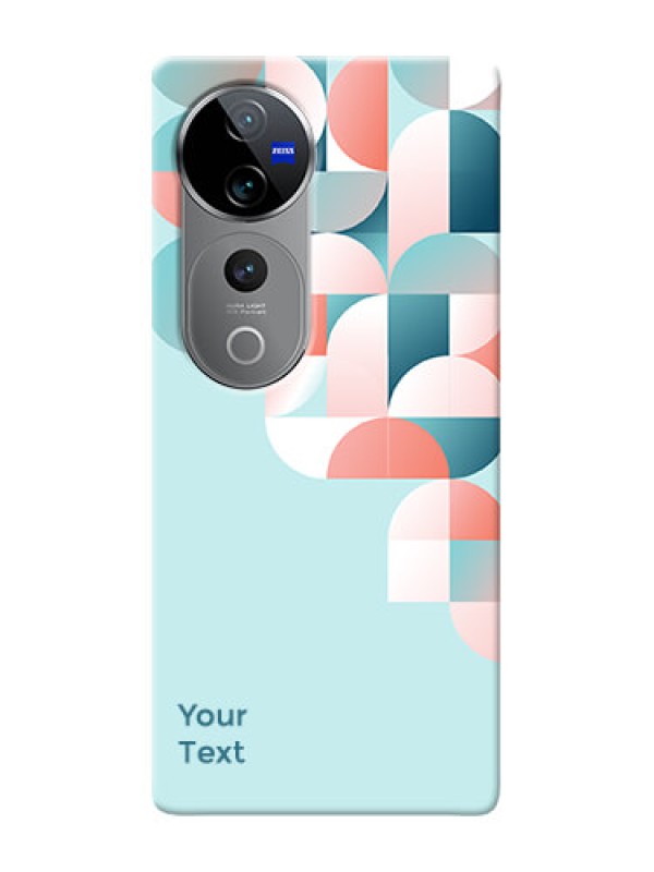 Custom Vivo T3 Ultra Custom Phone Case with Stylish Semicircle Pattern Design