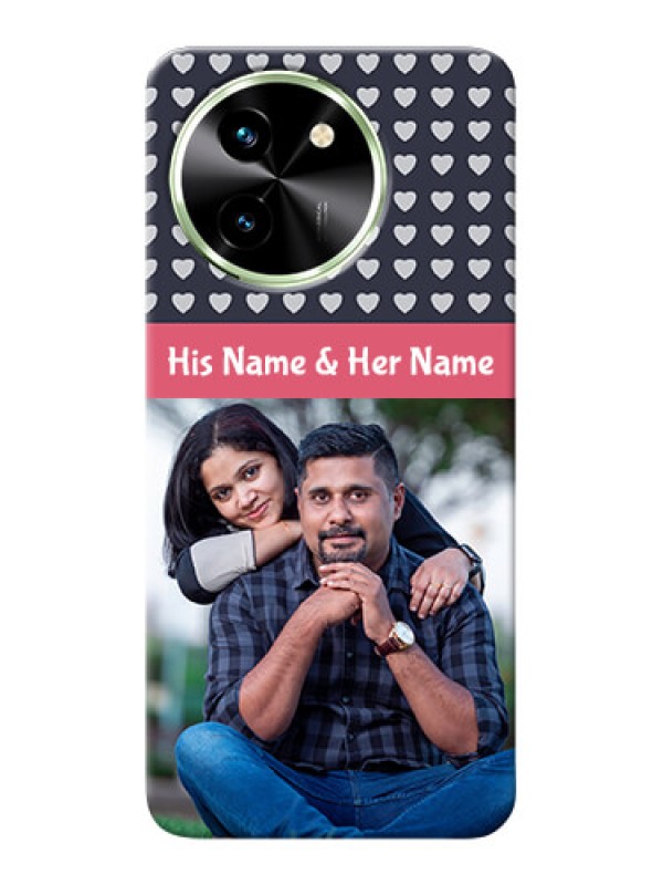 Custom Vivo T3X 5G Custom Mobile Case with Love Symbols Design