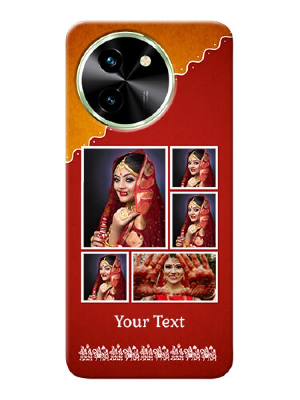 Custom Vivo T3X 5G customized phone cases: Wedding Pic Upload Design
