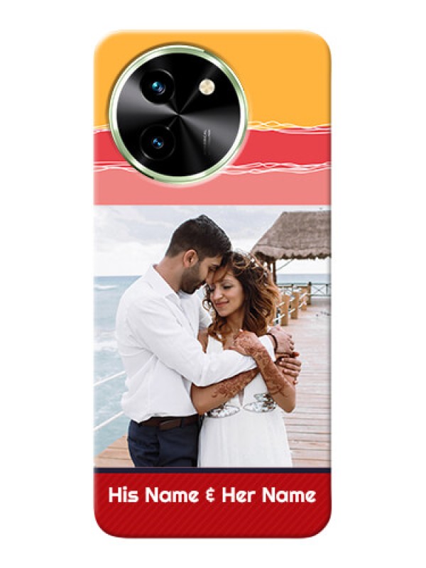 Custom Vivo T3X 5G custom mobile phone covers: Colorful Case Design