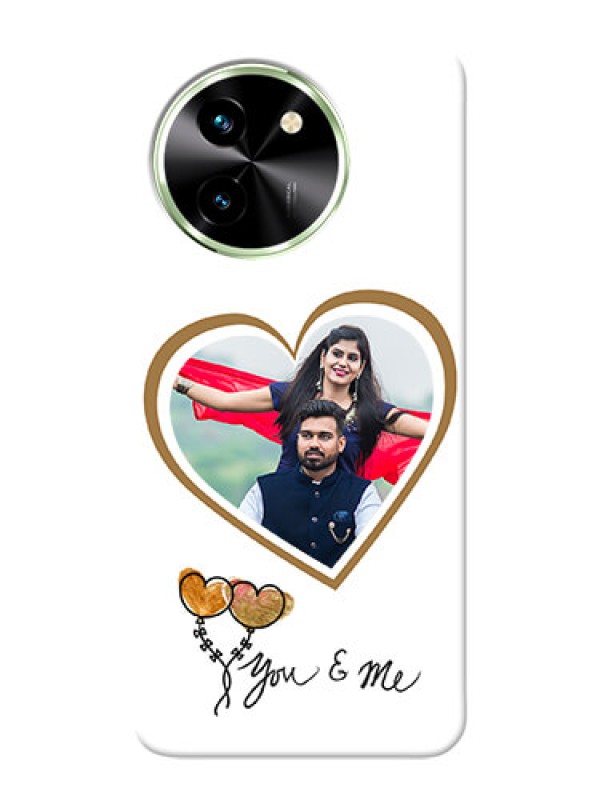 Custom Vivo T3X 5G customized phone cases: You And Me Design