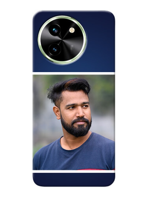 Custom Vivo T3X 5G Mobile Cases: Simple Royal Blue Design