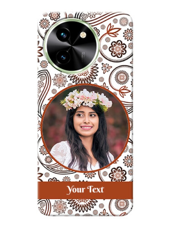 Custom Vivo T3X 5G phone cases online: Abstract Floral Design