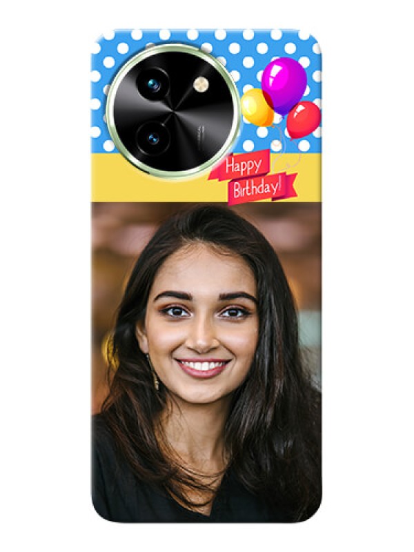 Custom Vivo T3X 5G custom mobile back covers: Happy Birthday Design