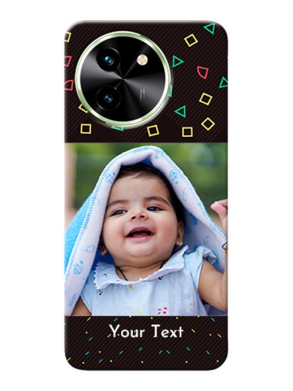 Custom Vivo T3X 5G custom mobile cases with confetti birthday design