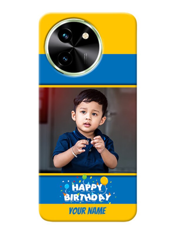 Custom Vivo T3X 5G Mobile Back Covers Online: Birthday Wishes Design