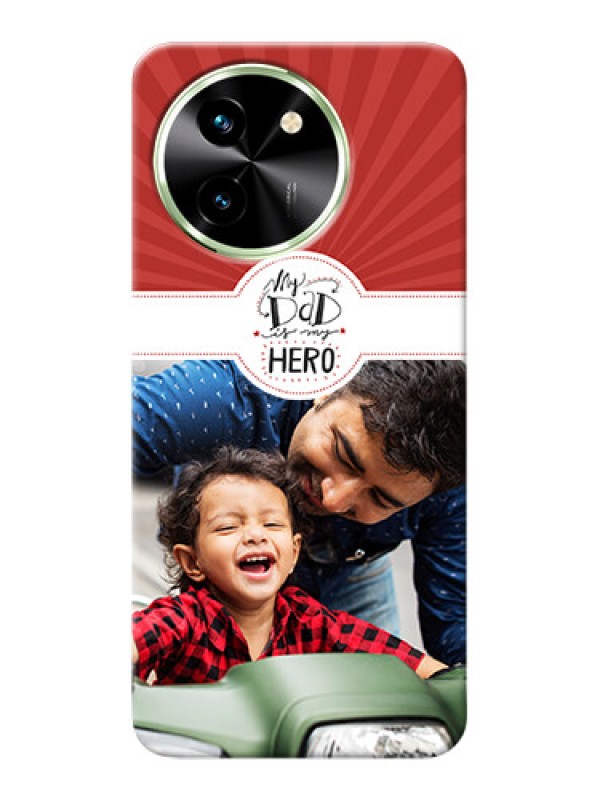 Custom Vivo T3X 5G custom mobile phone cases: My Dad Hero Design