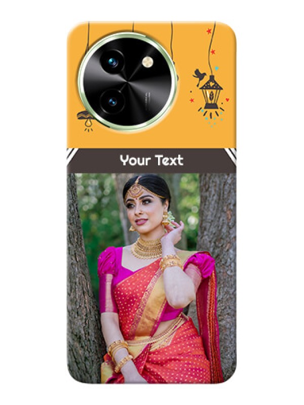 Custom Vivo T3X 5G custom back covers with Family Picture and Icons