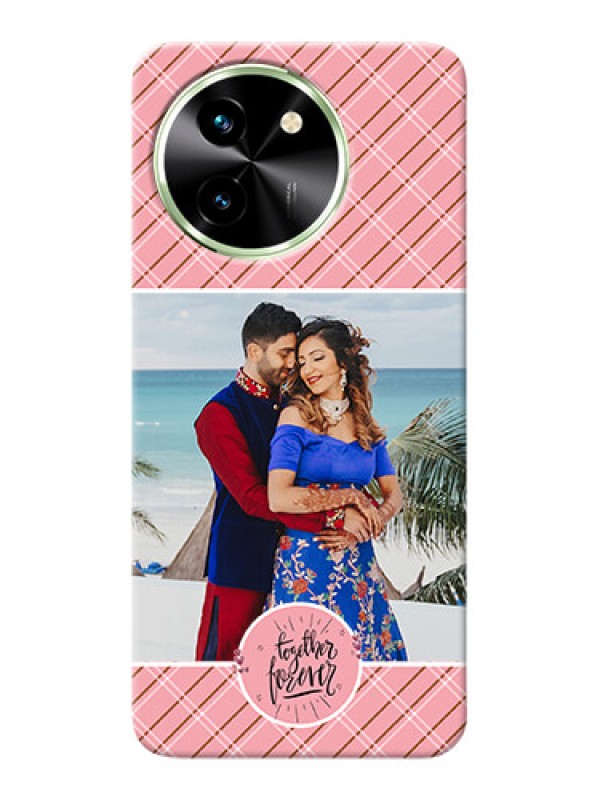 Custom Vivo T3X 5G Mobile Covers Online: Together Forever Design