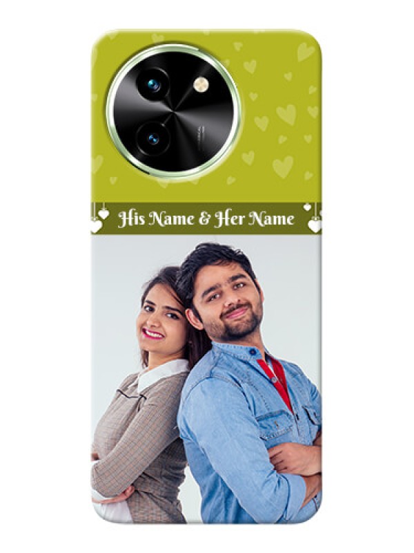 Custom Vivo T3X 5G custom mobile covers: You And Me Heart Design