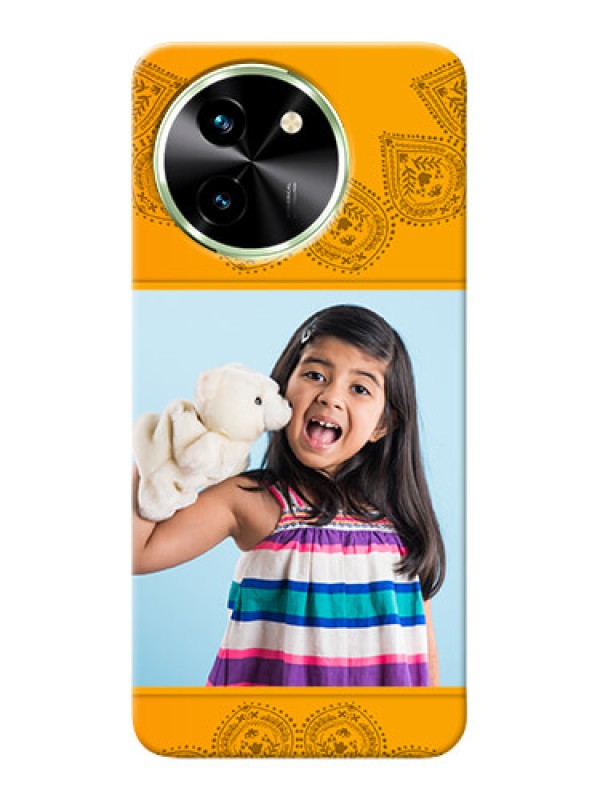 Custom Vivo T3X 5G custom mobile back covers: Photo Wedding Design