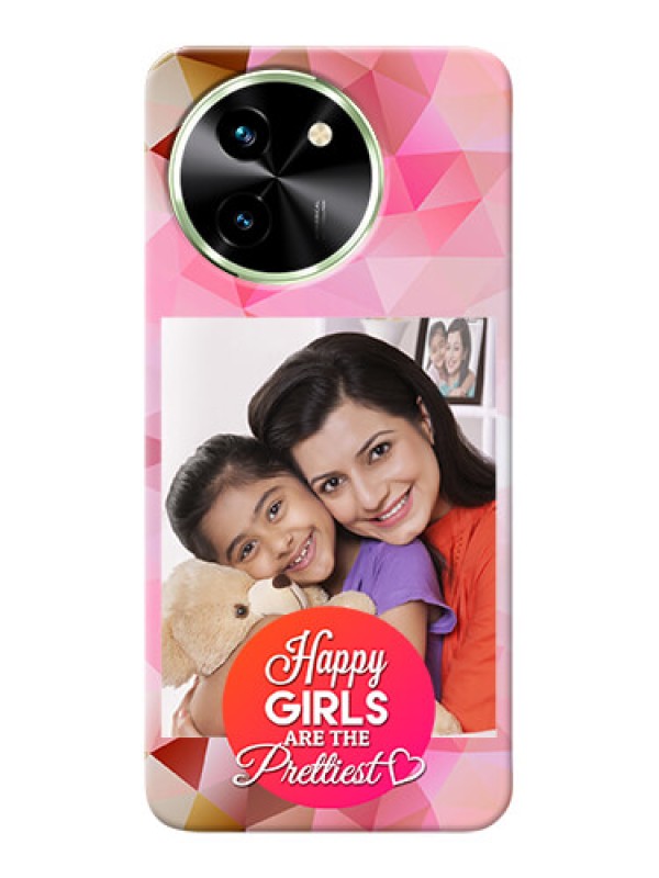 Custom Vivo T3X 5G Personalized Phone Covers: Abstract Triangle Design