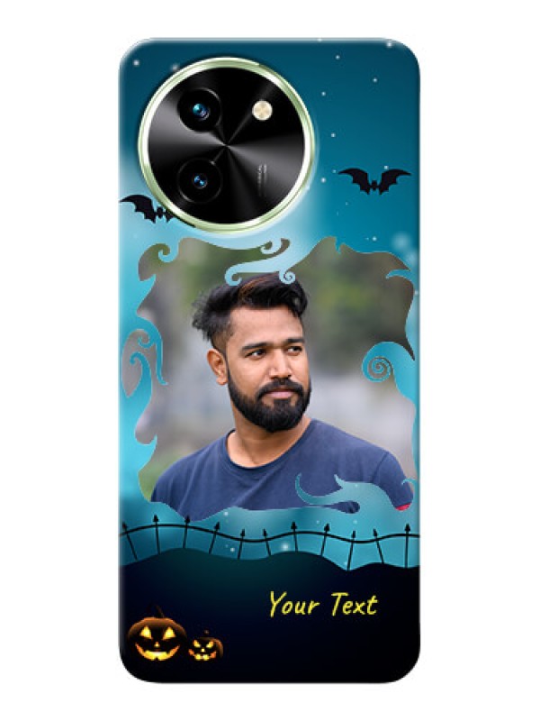 Custom Vivo T3X 5G Personalised Phone Cases: Halloween frame design