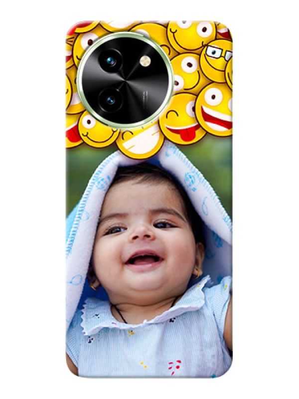 Custom Vivo T3X 5G Custom Phone Cases with Smiley Emoji Design