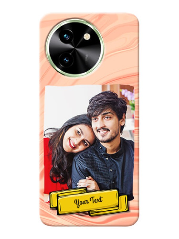 Custom Vivo T3X 5G Customized Phone Cases: Marble Texture Design