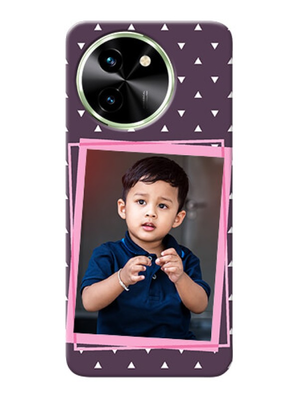 Custom Vivo T3X 5G Phone Cases: Triangle Pattern Dotted Design