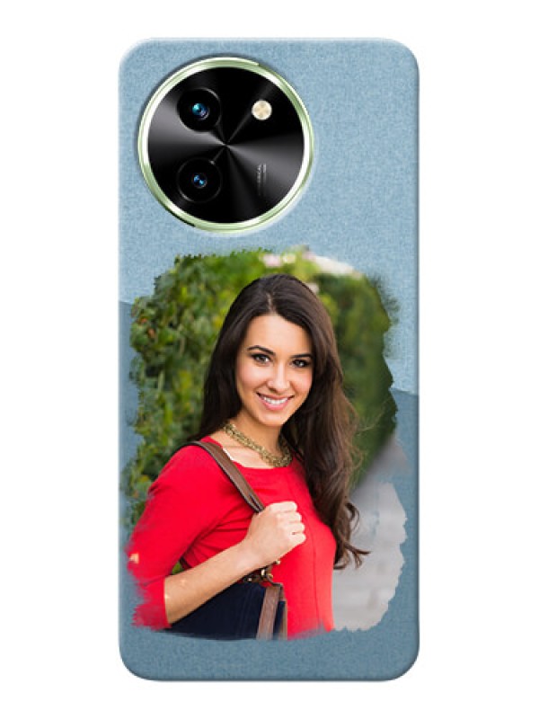 Custom Vivo T3X 5G custom mobile phone covers: Grunge Line Art Design