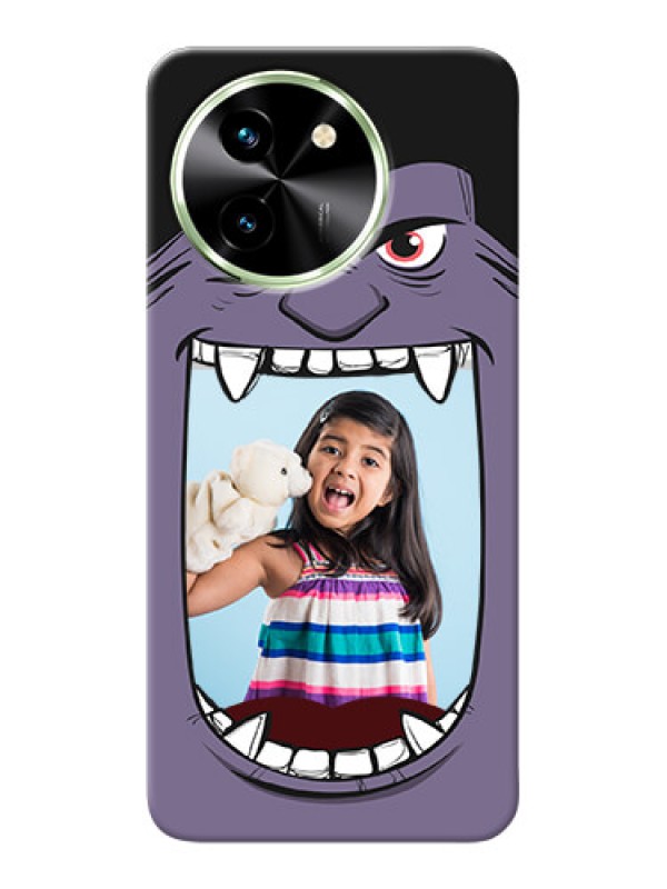 Custom Vivo T3X 5G Personalised Phone Covers: Angry Monster Design