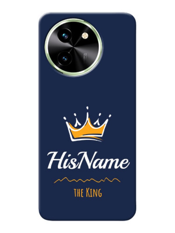 Custom Vivo T3X 5G King Phone Case with Name