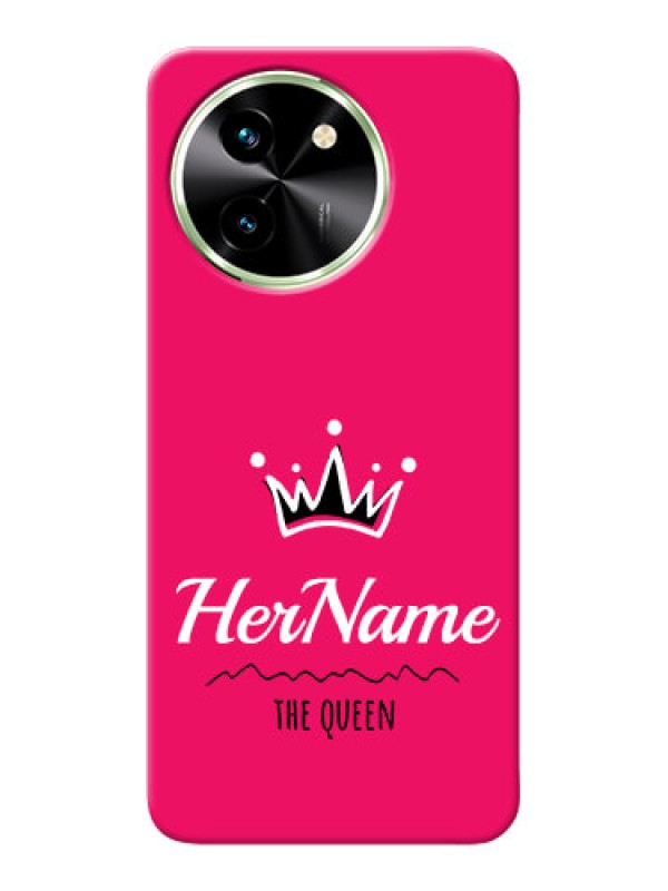 Custom Vivo T3X 5G Queen Phone Case with Name