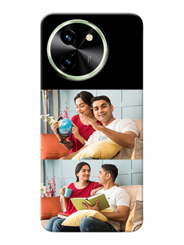 Custom Vivo T3X 5G 2 Images on Phone Cover