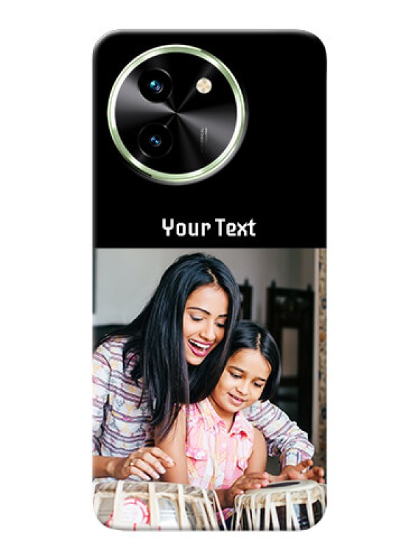 Custom Vivo T3X 5G Photo with Name on Phone Case