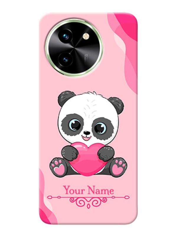 Custom Vivo T3X 5G Custom Mobile Case with Cute Panda Design