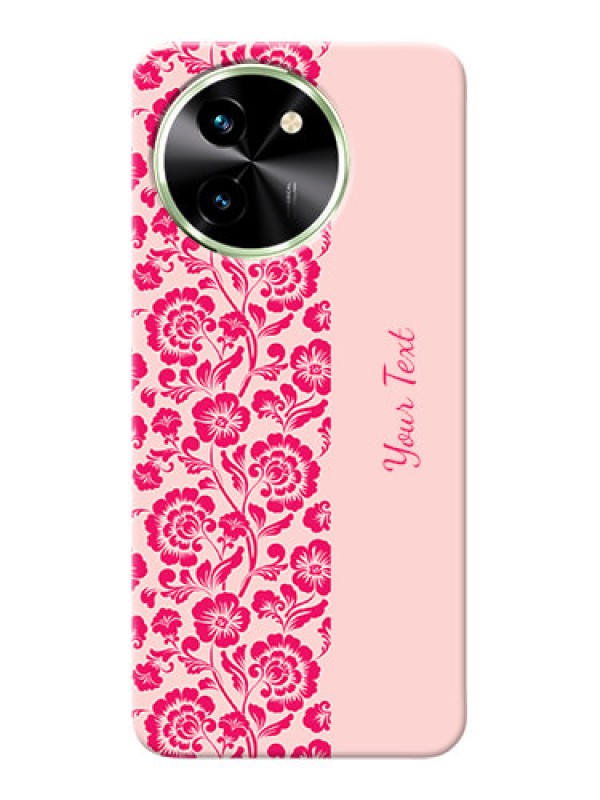 Custom Vivo T3X 5G Custom Phone Case with Attractive Floral Pattern Design