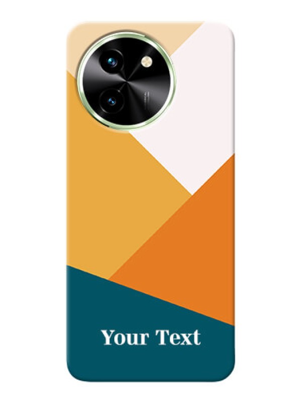 Custom Vivo T3X 5G Personalized Phone Case with Stacked Multicolour Design