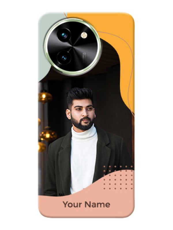 Custom Vivo T3X 5G Personalized Phone Case with Tricoloured overlay design