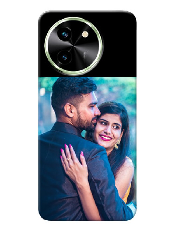 Custom Vivo T3X 5G Custom Hard Phone Case - Upload Full Picture With Custom Color Design