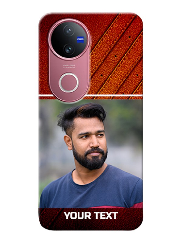 Custom Vivo T4R Custom Hard Phone Case - Leather Phone Case Design