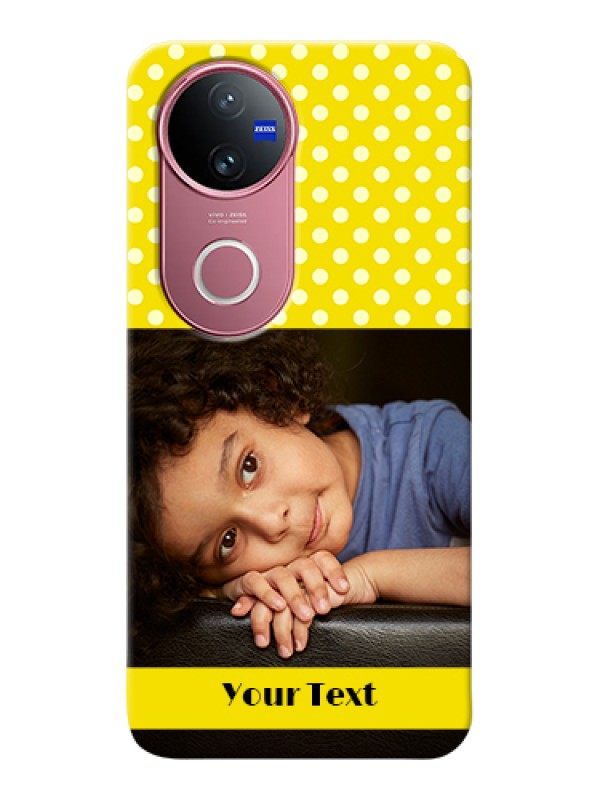 Custom Vivo T4R Custom Hard Phone Case - Bright Yellow Case Design