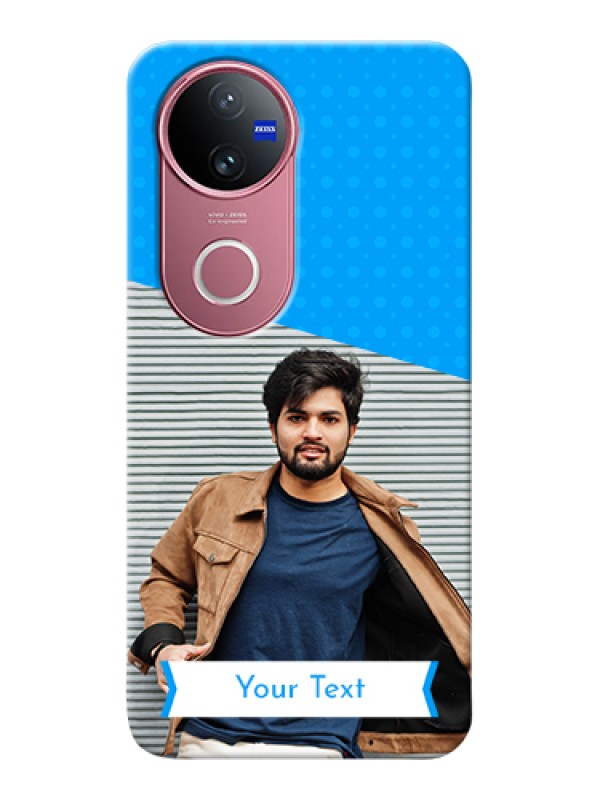 Custom Vivo T4R Custom Hard Phone Case - Simple Blue Color Design