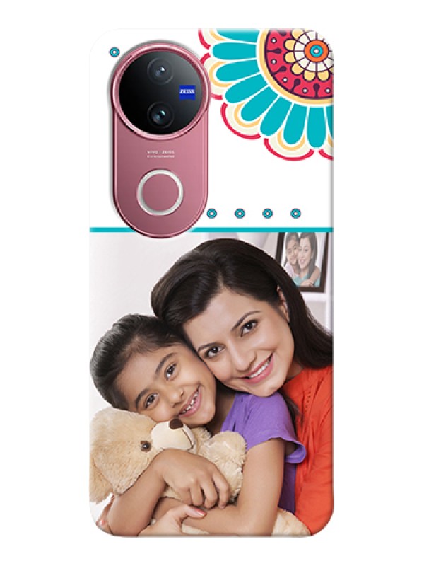 Custom Vivo T4R Custom Hard Phone Case - Flower Design